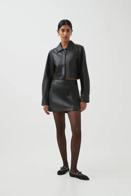 Raven Mini Skirt sold by Aje