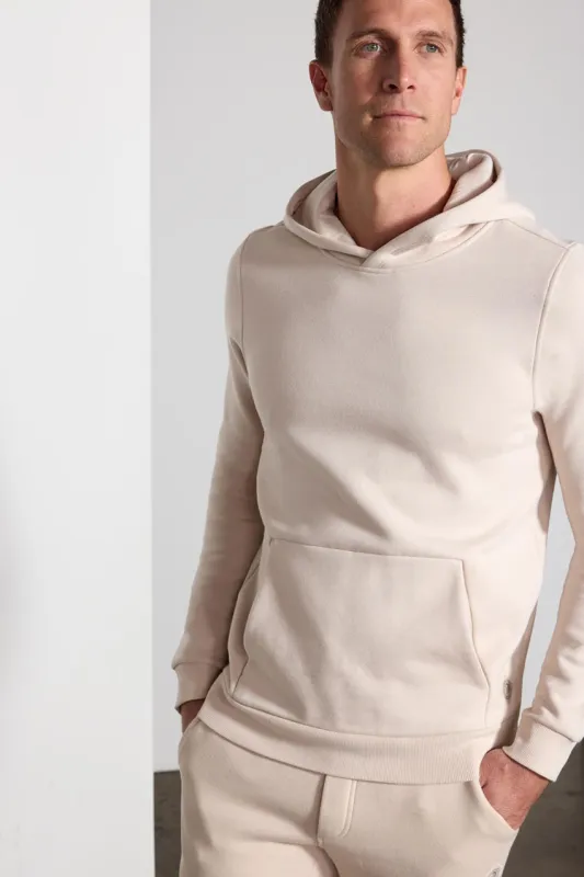 Men's Luxefleece Pullover Hoodie - Stone sold by MPG