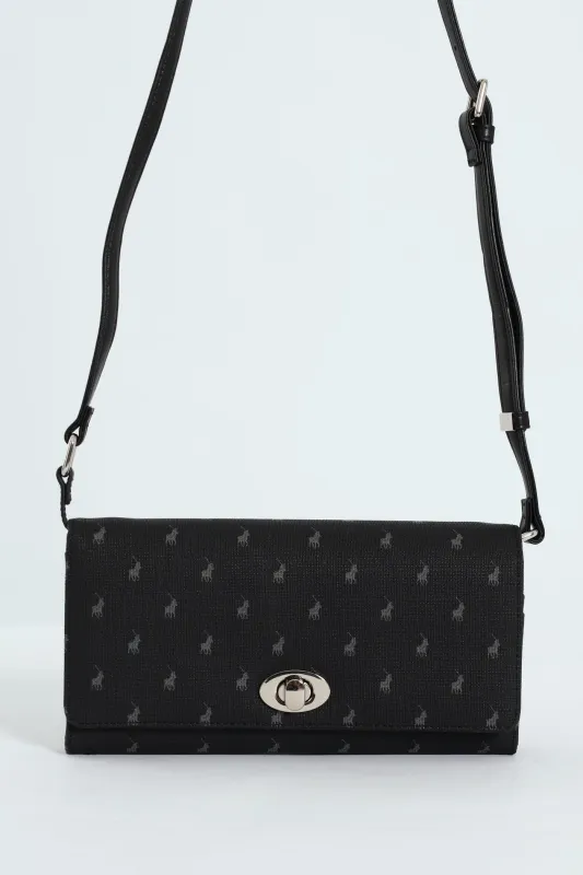 Iconic Travel Purse - Black sold by Edgars