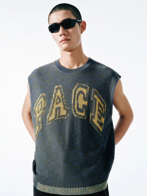 Knitted Sleeveless T-Shirts sold by Urban Revivo