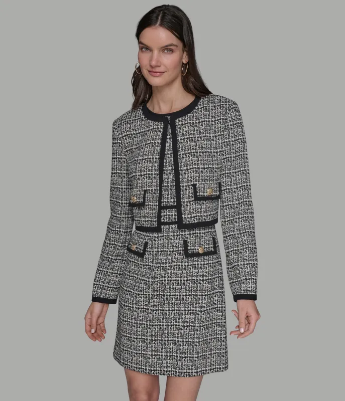 KNIT TWEED LADY JACKET sold by Karl Lagerfeld Paris