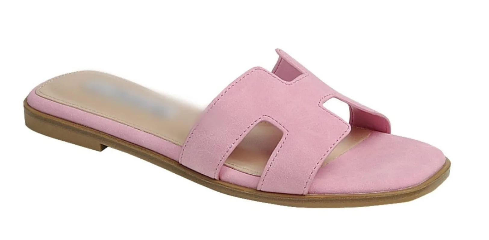 NEW!! The "Plaza" Sandal in Pink sold by Glitzy Bella