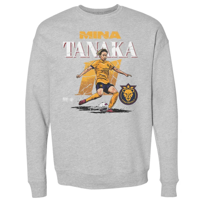 Mina Tanaka Utah Royals Cracked Number WHT sold by 500 Level