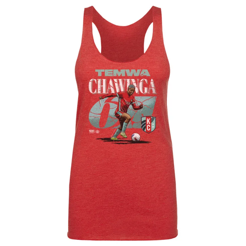 Temwa Chawinga Kansas City Current Cracked Number WHT sold by 500 Level