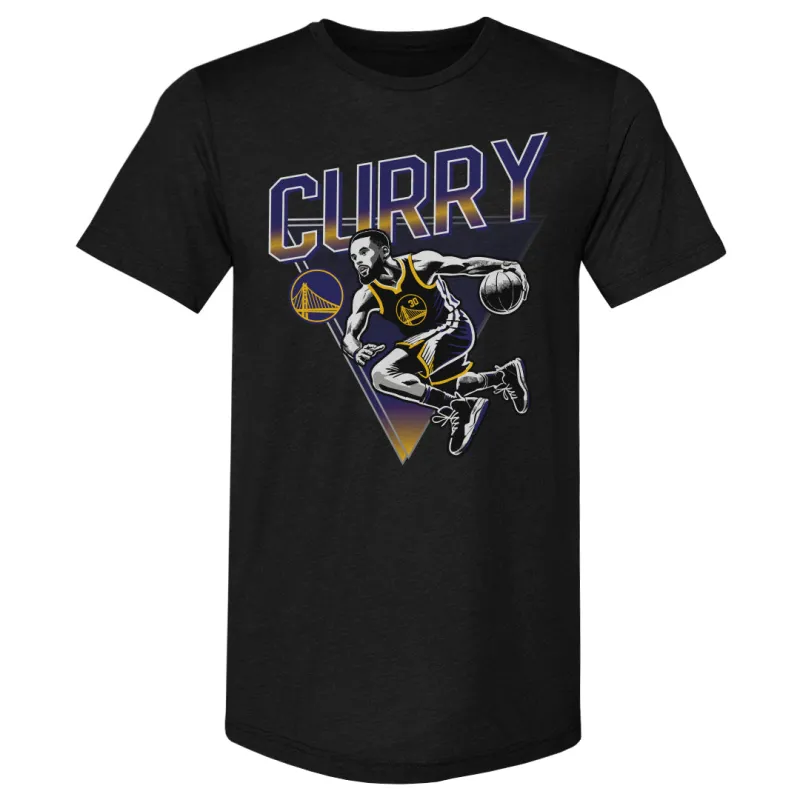 Steph Curry Golden State Warriors Triangle WHT sold by 500 Level