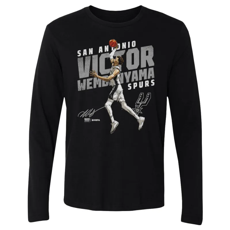 Victor Wembanyama San Antonio Spurs Slant WHT sold by 500 Level