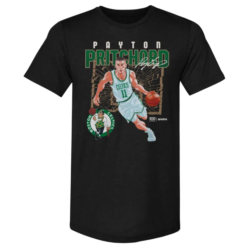 Payton Pritchard Boston Celtics Shattered WHT sold by 500 Level