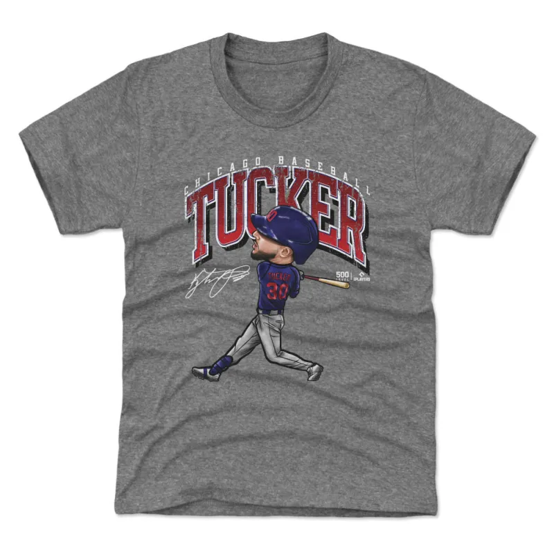 Kyle Tucker Chicago C Cartoon WHT sold by 500 Level