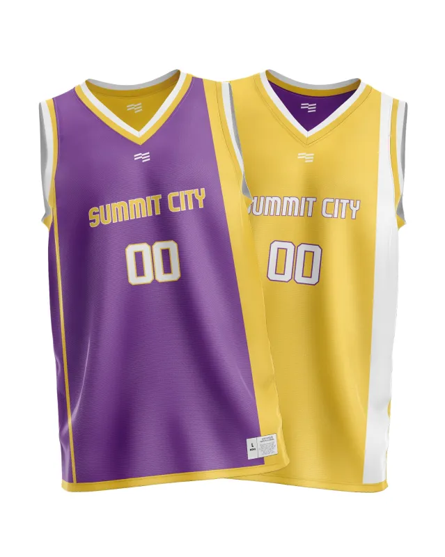 Summit City Reversible Jersey - Mens sold by FE Custom