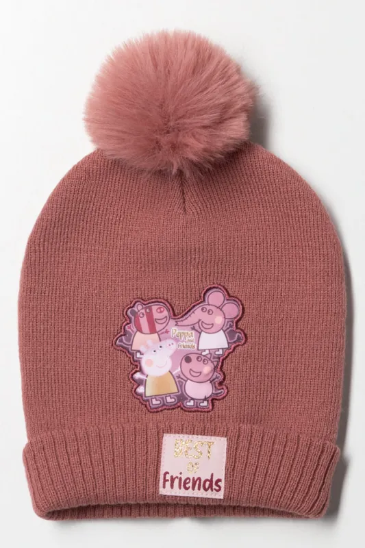Peppa Pig Beanie Pink sold by Ackermas