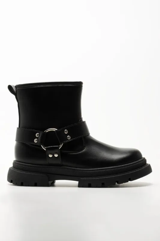 Motor Boots Black sold by Ackermas