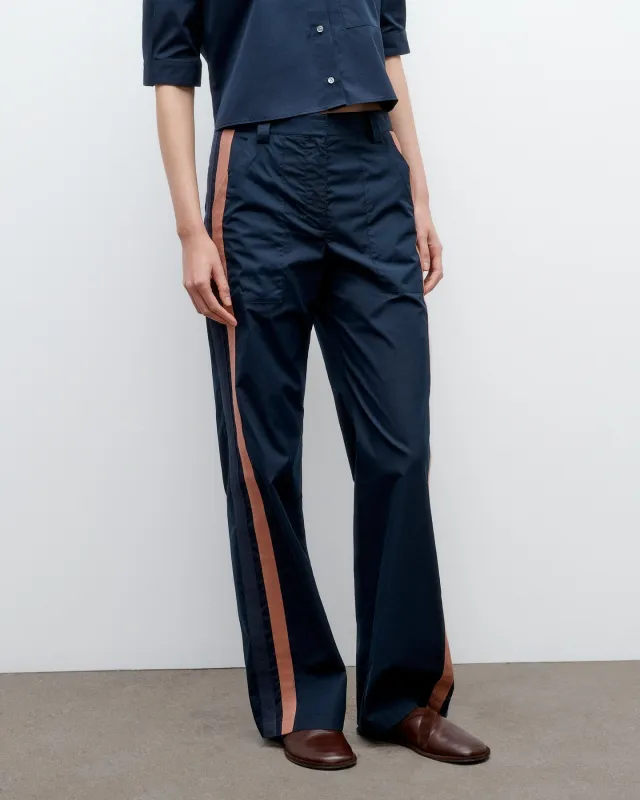 Isabelle Pant in Vintage Washed Poplin sold by TWP CLOTHING