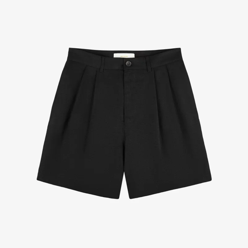 Double Pleated Linen Short sold by Aime Leon Dore