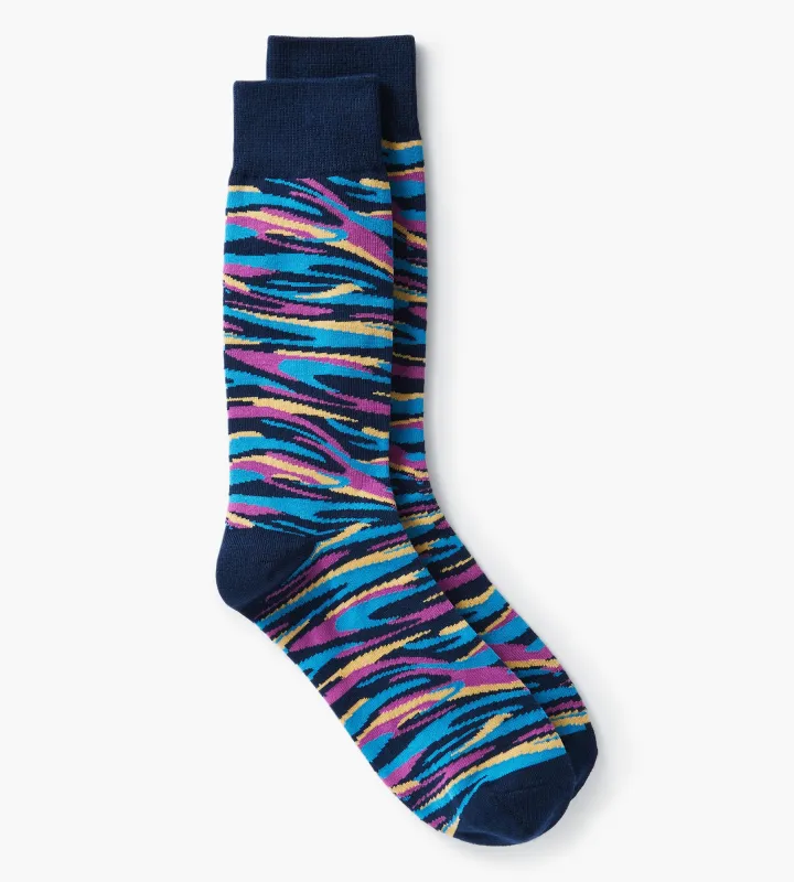 Abstract Socks sold by Mr. Big and Tall