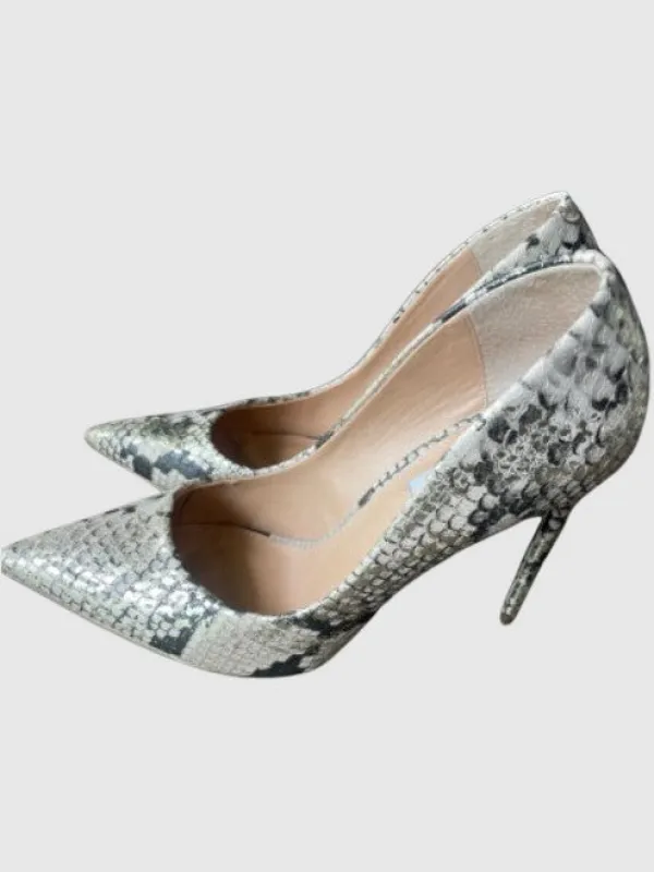 Snake Print Pumps - SM REBOOTED sold by Steve Madden