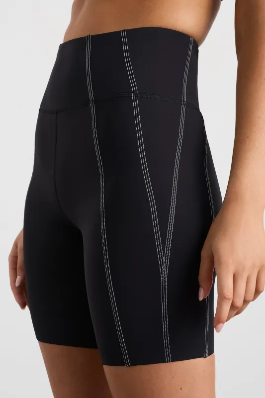 Mid Length Panel Shorts 615 sold by Aje