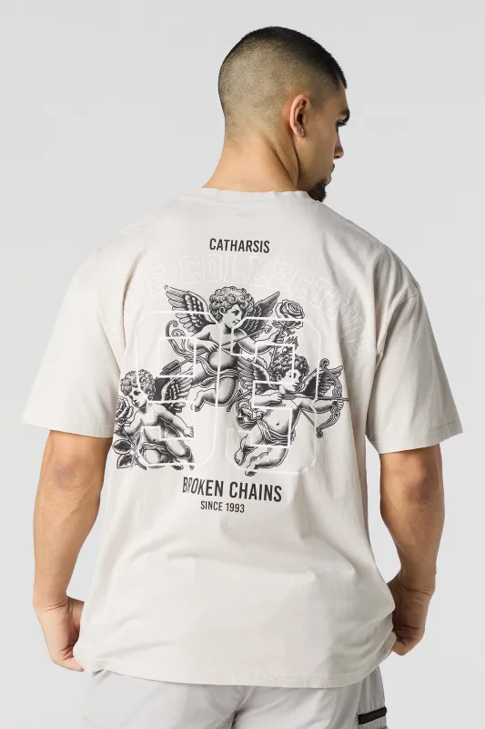 Broken Chains Graphic T-Shirt sold by Urban Planet