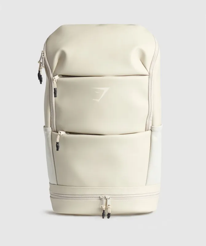 Gymshark Sleek Backpack - Pebble Grey sold by Gymshark