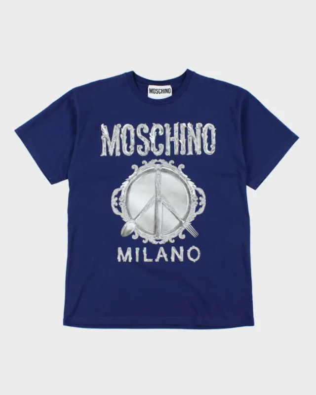 Vintage Moschino Short Sleeve T-shirt - M sold by Rokit