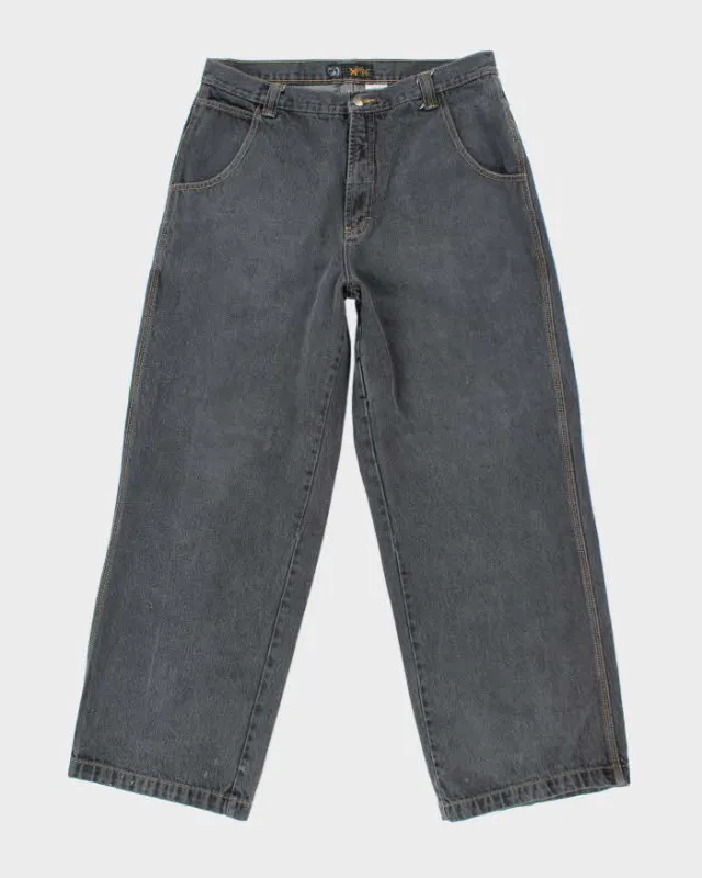 Vintage 90s XXX Wide Leg Jeans - W34 L32 sold by Rokit