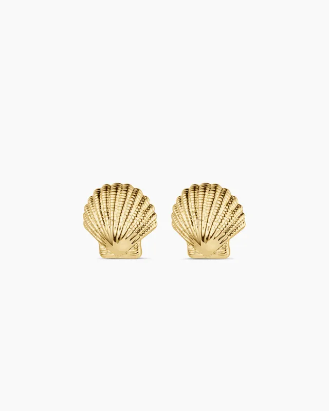 Shell Statement Studs sold by Gorjana