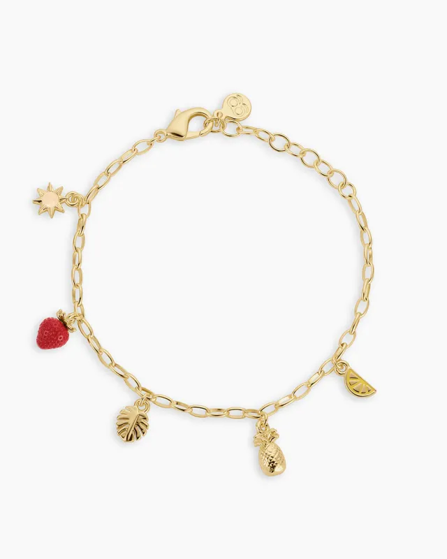 Summer Mini Charm Bracelet sold by Gorjana