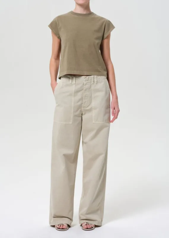 Yuna Pant in Pumine sold by Agolde
