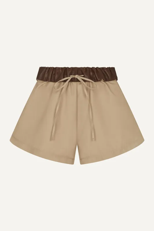 Cara Canvas Shorts sold by DUCIE