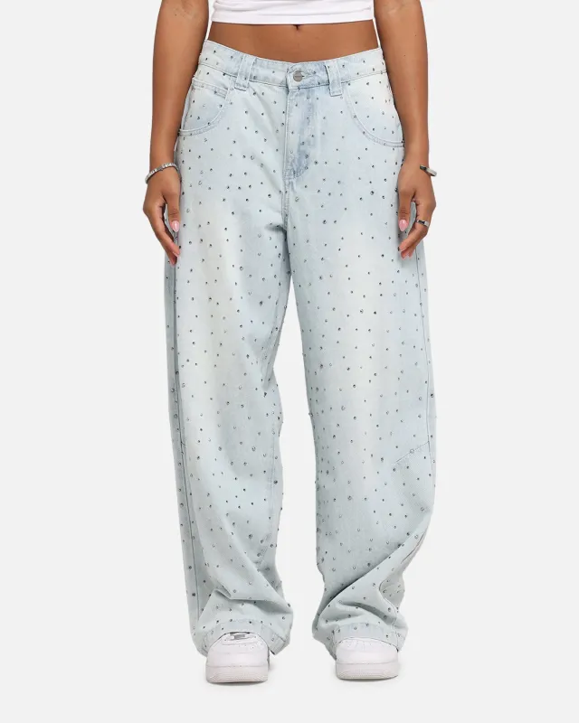 Saint Morta Amplus Glamourama Jeans Blue Dust sold by Culture Kings