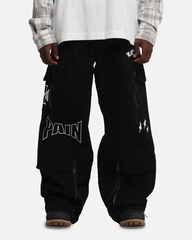 Loiter Sketch Utility Pants Washed Black sold by Culture Kings