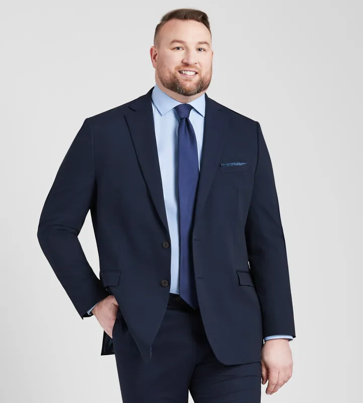 Modern Fit H-XTech Suit sold by Mr. Big and Tall