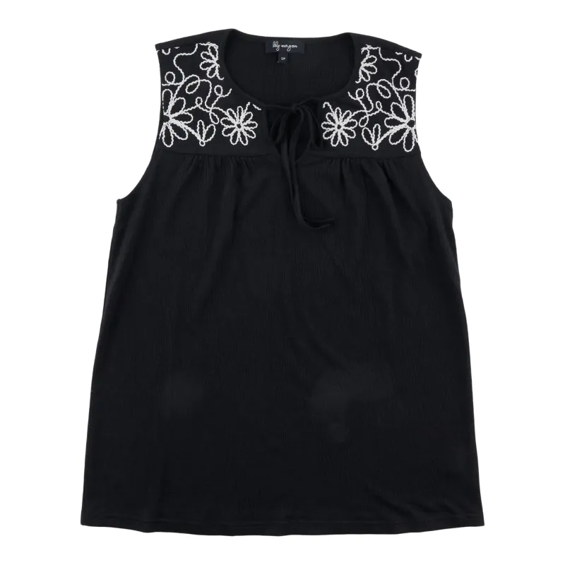lily morgan Women's Tassel Tie Front Camisole sold by Giant Tiger