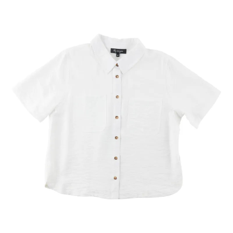 lily morgan Women's Silky Linen Blouse sold by Giant Tiger