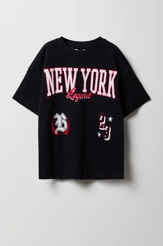 Boys New York Legend Graphic T-Shirt sold by Urban Planet