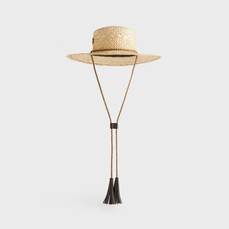 Kith Raffia Traveler’s Hat - Natural sold by Kith
