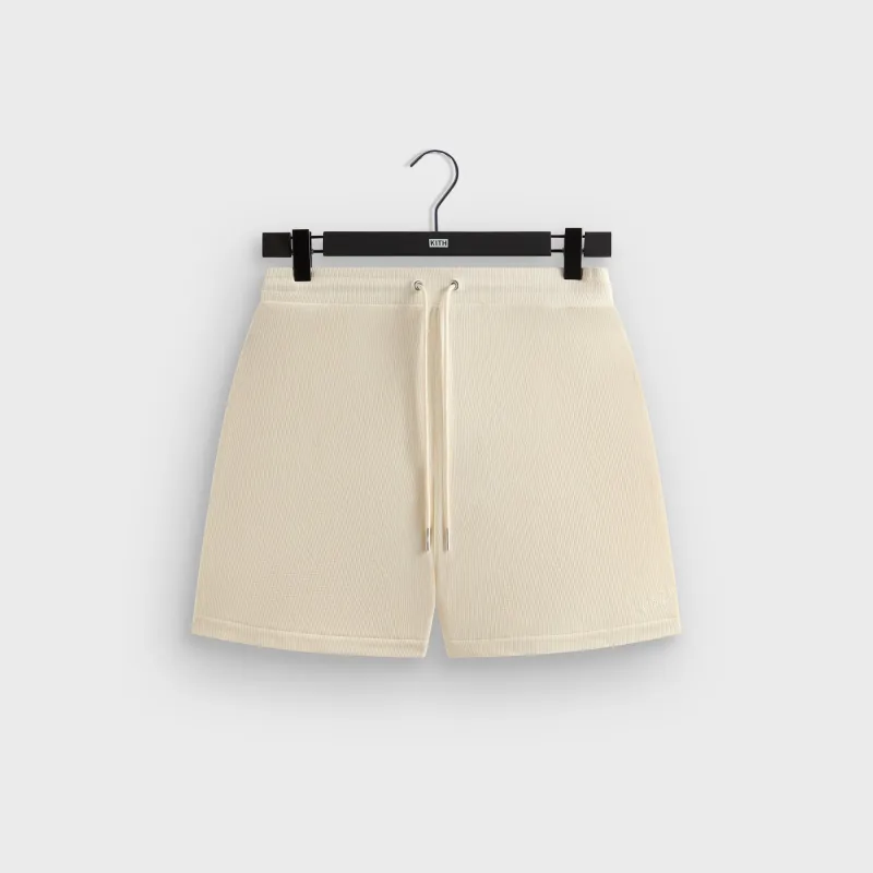 Kith Micro Waffle Graham Short - Sandrift sold by Kith