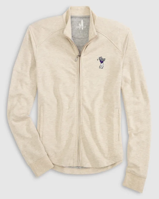 Women's Texas Christian Tomi Full Zip Jacket - Golf Logo sold by Johnnie-O