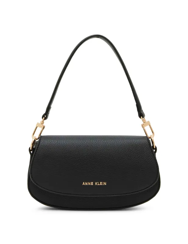 Saddle Crossbody With 2 Detachable Straps, Web & Standard sold by Anne Klein