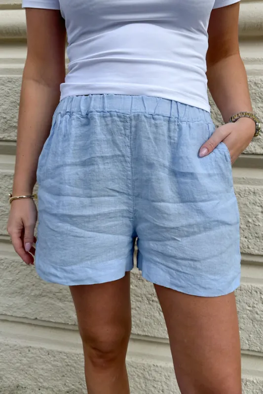 Layne Shorts Light Blue sold by Noella Fashion