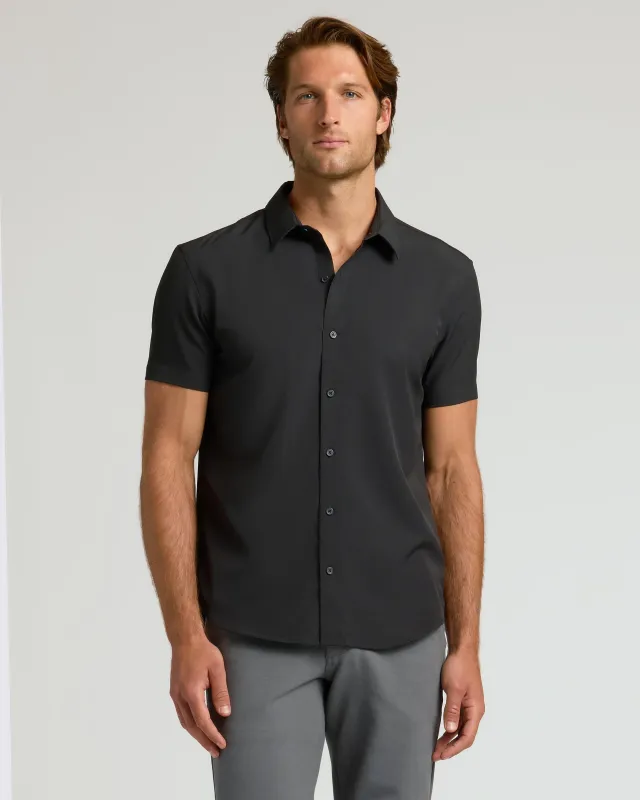 Black Performance Dress Shirt sold by True Classic