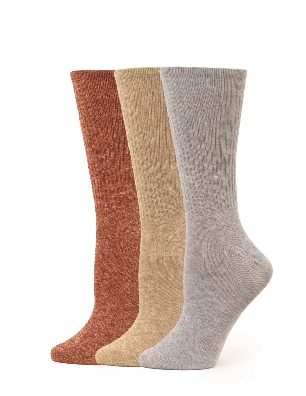 Women's Must-Have Crew 3 Pair Pack sold by HUE