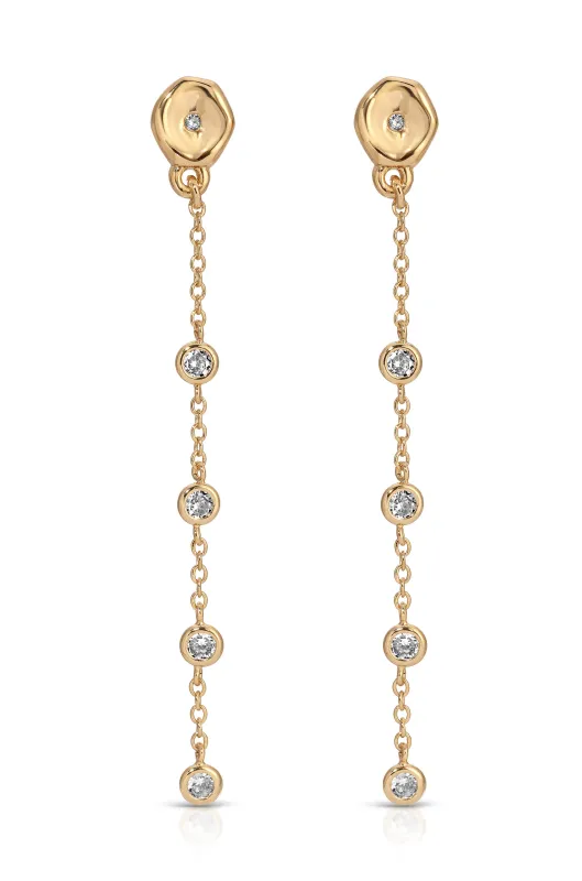 Dainty Dream Drop Earrings sold by ettika
