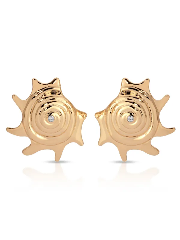 Sorrento Statement Earrings sold by ettika