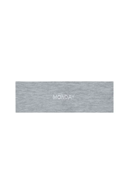 Monday Headband - Heather Grey sold by Monday Swimwear