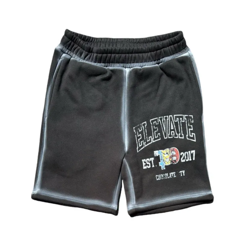 Street Chalk Shorts sold by Eat The Brand
