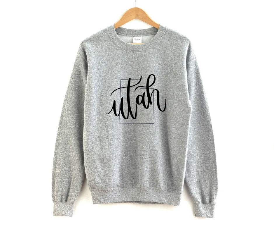 Utah Crewneck Sweatshirt sold by Detailed Threads Boutique