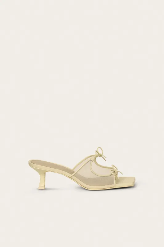 Cult Gaia - Allegra Sandal - Crema sold by Jessie Boutique