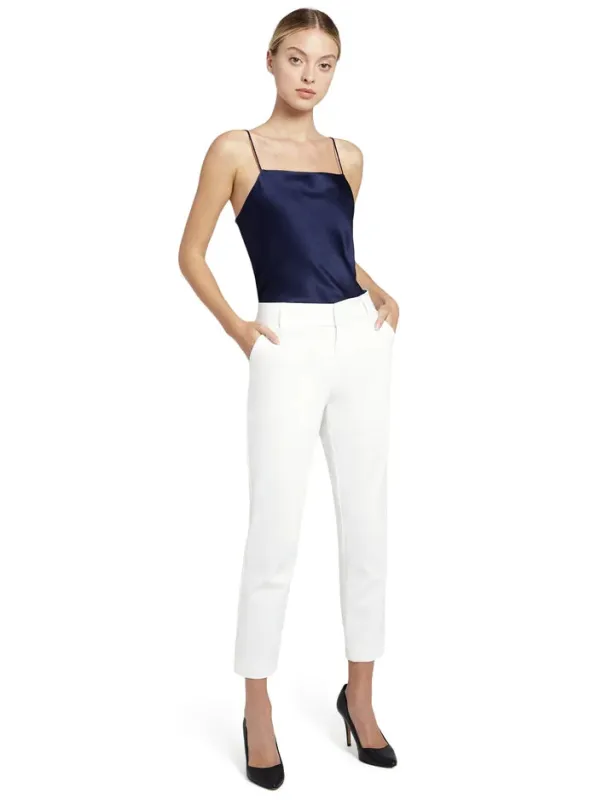 Alice + Olivia - Stacey Slim Trouser - Off White sold by Jessie Boutique