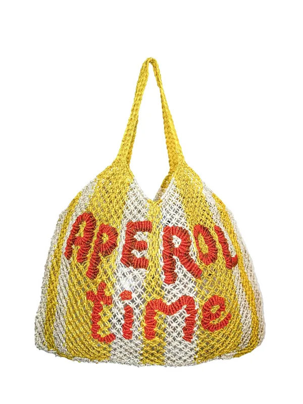 The Jacksons - Aperol Time - Yellow/Natural sold by Jessie Boutique
