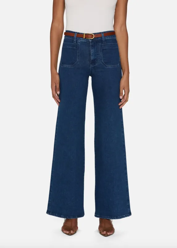 Frame - Le Slim Palazzo Modernist Pocket - Loner sold by Jessie Boutique